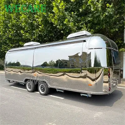 Trailer del gelato Airstream